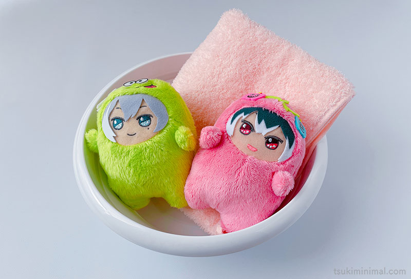 モンぬいお風呂準備