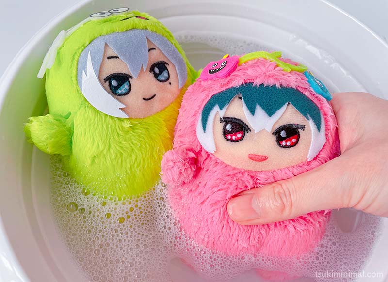 押し洗いする