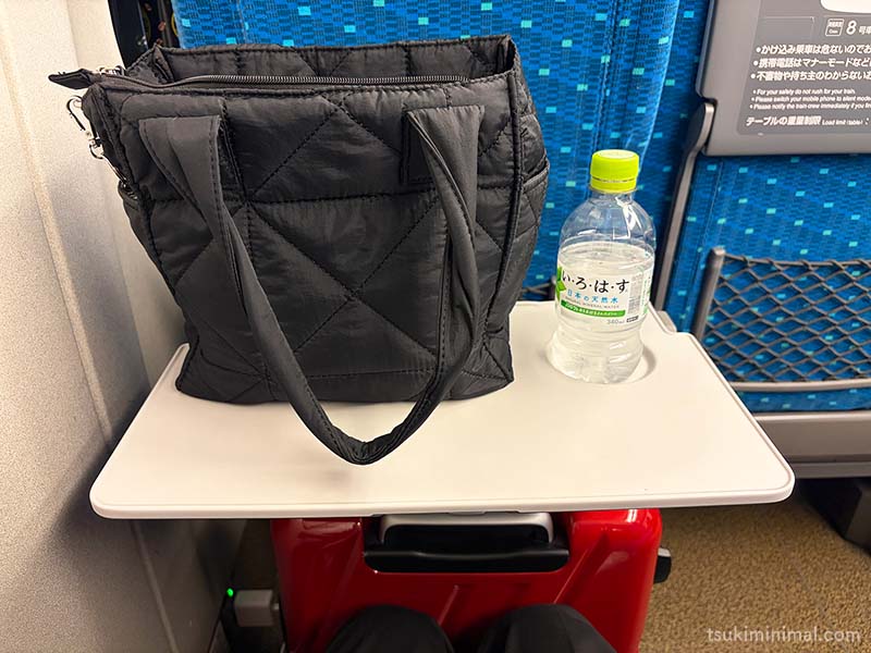 新幹線に飛び乗った