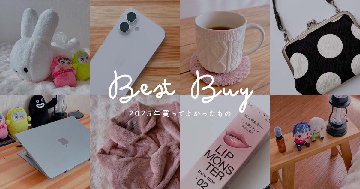ベストバイ2025女性ミニマリストが買ってよかった物