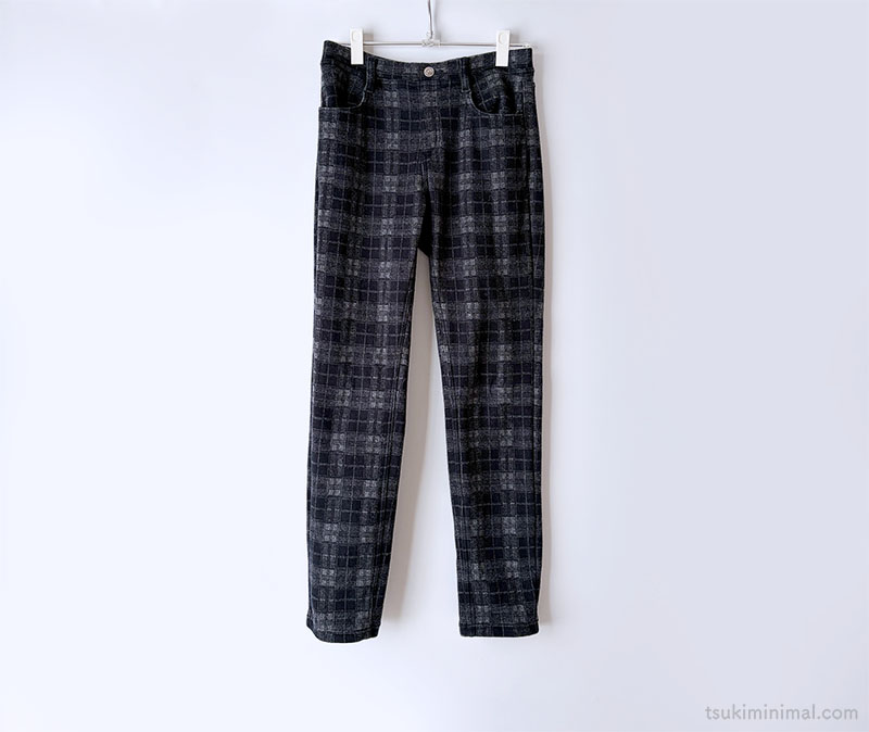 しまむら裏起毛パンツ