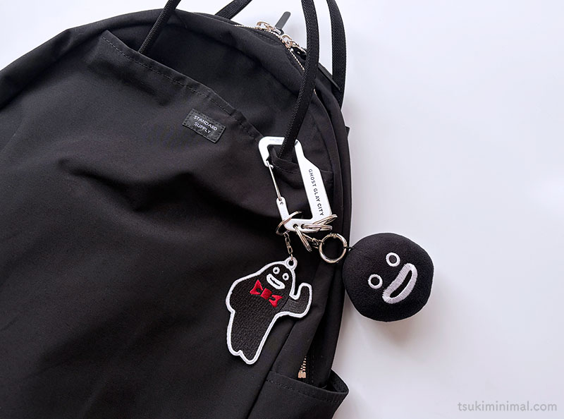 リュックにズラーを付けた