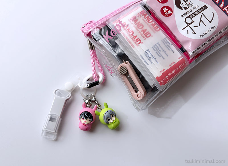 オタクの防災ポーチ