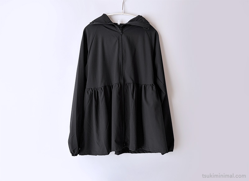 cocaUVカットティアードパーカー