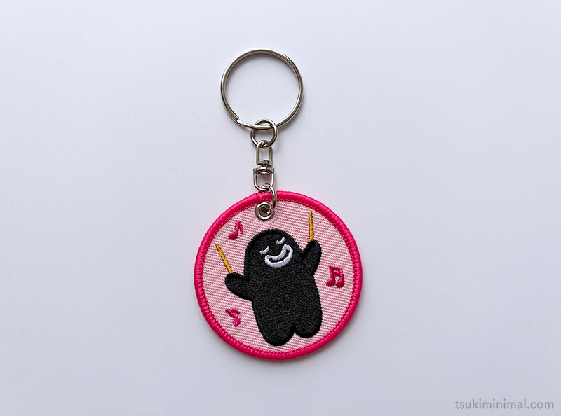 ズラー刺繍キーホルダー