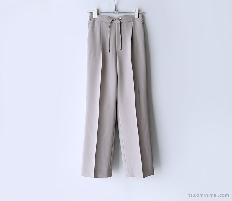 GLOBAL WORK ウツクシルエットDRYイージーパンツ